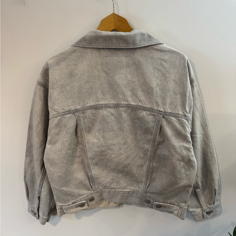 Levi’s 90s Trucker Jacket, Grey Wash Denim, Women’s XS, NWT - Picture 14 of 14